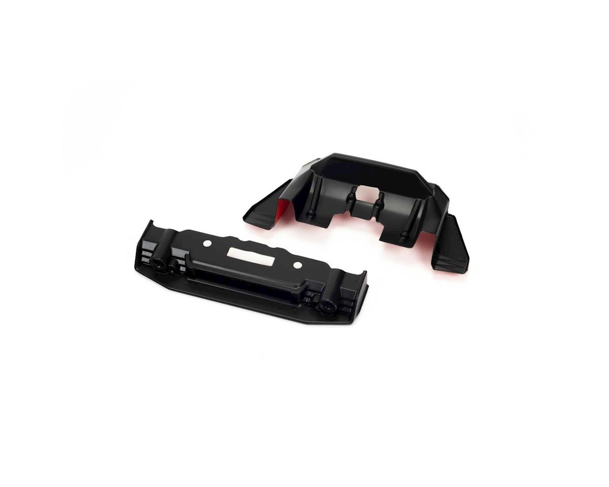 Arrma Felony Painted Splitter And Diffuser, Black/Red