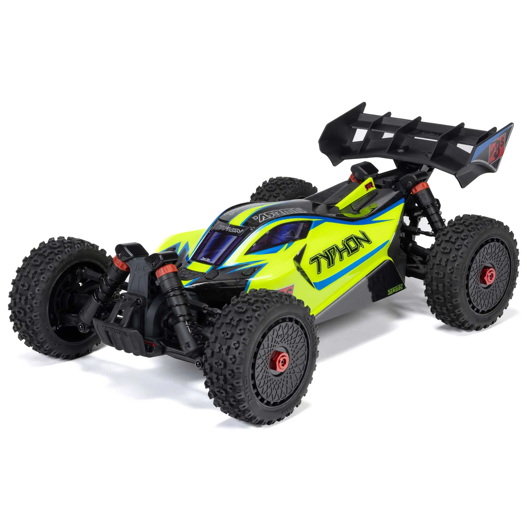 Arrma Typhon V4 4X4 223S BLX Buggy, RTR, Yellow