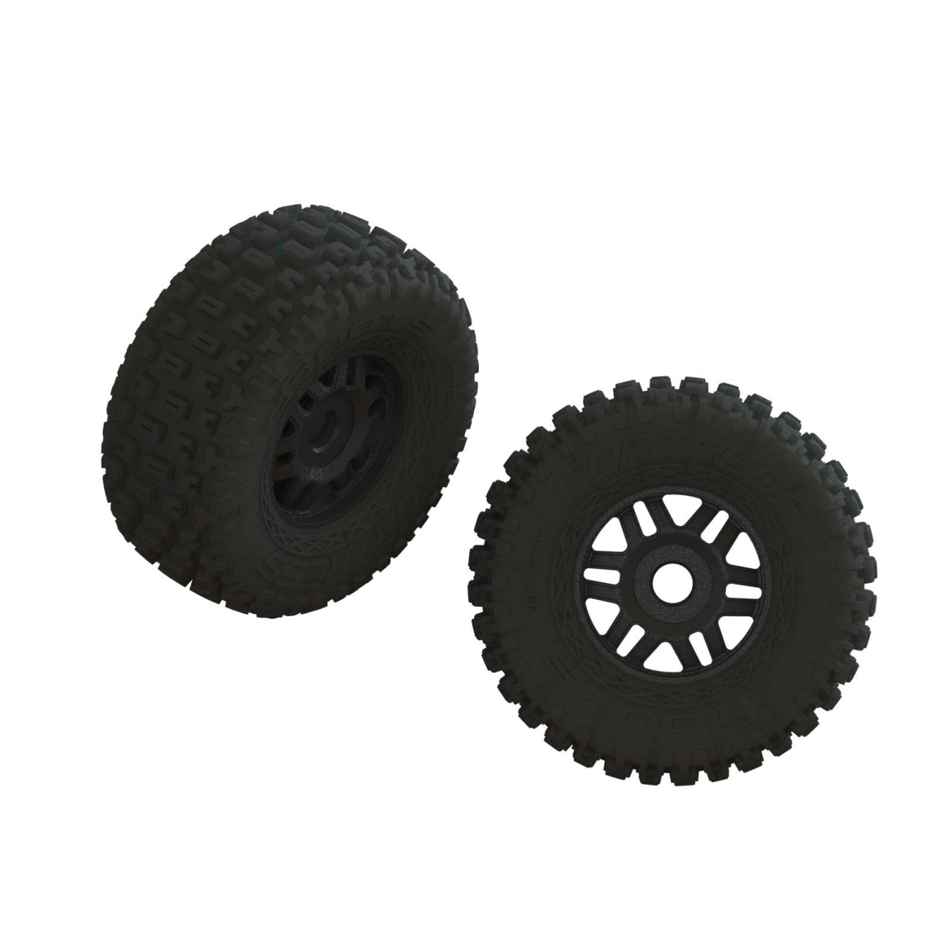 Arrma Boots Fortress LP Tire Set&#44; Mojave 4S