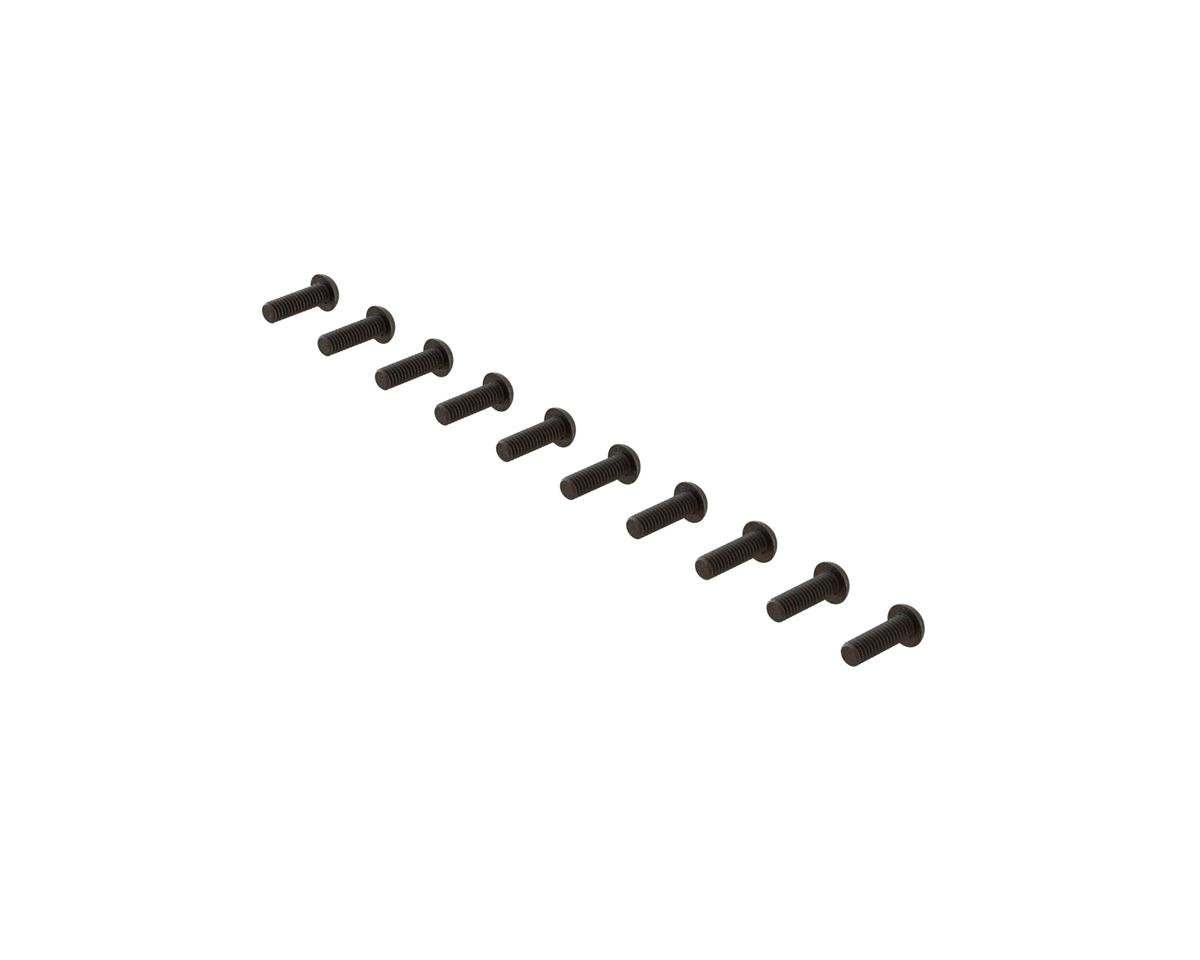 Arrma M2.5x8mm Flanged Button Head Screw, 10pcs