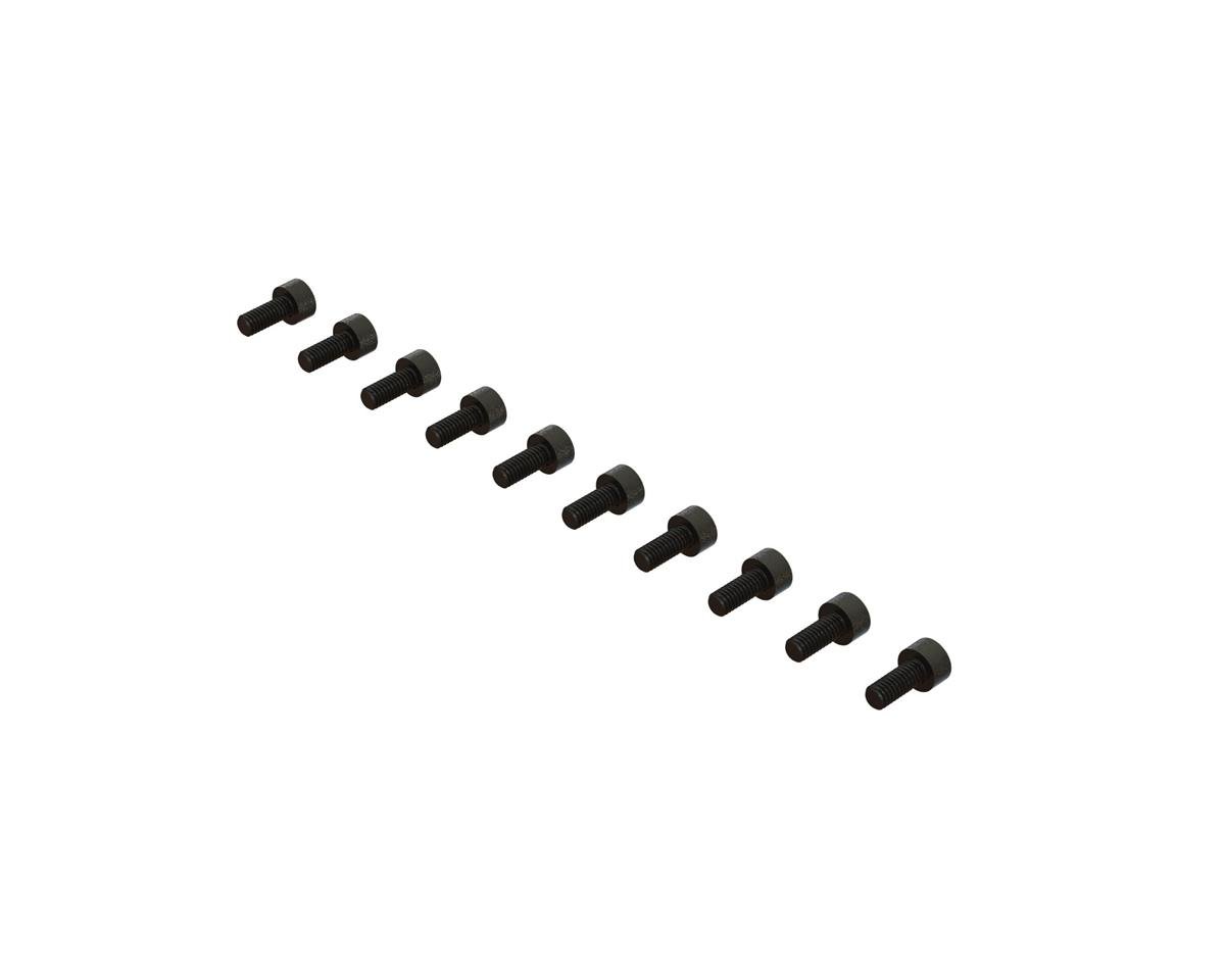 Arrma M2.5x6mm Cap Head Hex Machine Screw, 10pcs