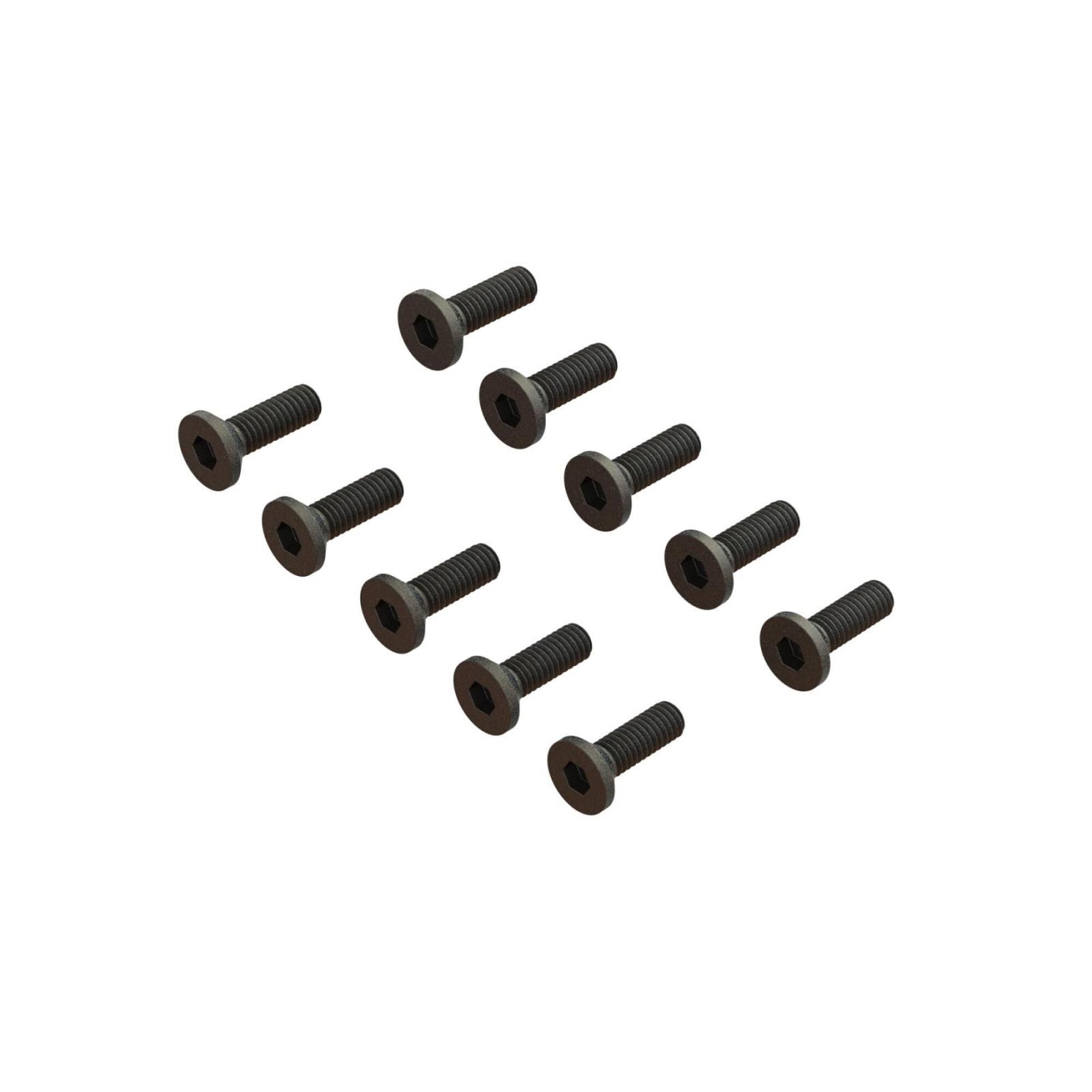 Arrma M2.5x8mm Flat Head Screw&#44; 10pcs