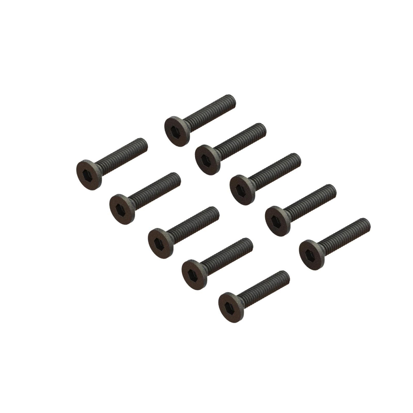 Arrma M2.5x12mm Flat Head Screw&#44; 10pcs