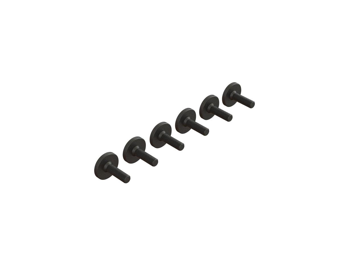 Arrma M3x10 Large Head Screws, 6pcs