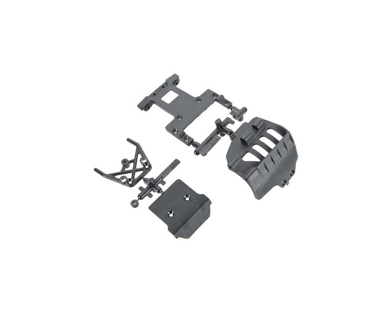 Arrma Bumper Rear Chassis Plate Set Front, AR320004