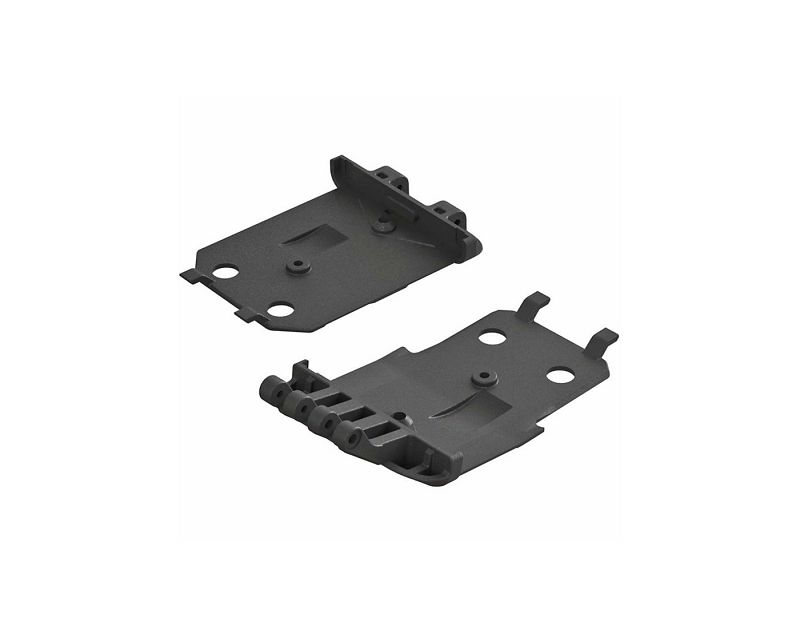 Arrma F/R Lower Skidplate (2) 4x4 Senton Mega, AR320419