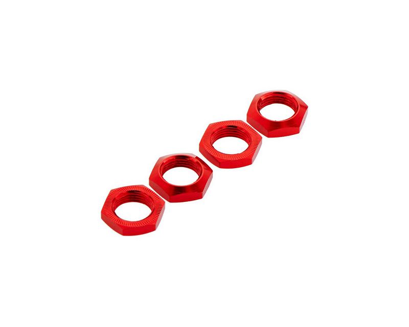 Arrma Aluminum Wheel Nut 17mm Red Nero (4), AR330360