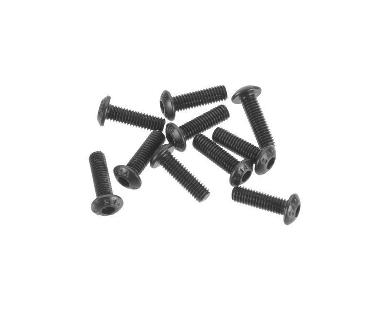 Arrma Button Head Screw 3x10mm (10), AR721310