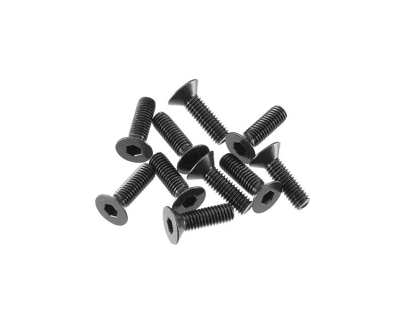 Arrma Flat Head Screw 3x10mm (10), AR722310