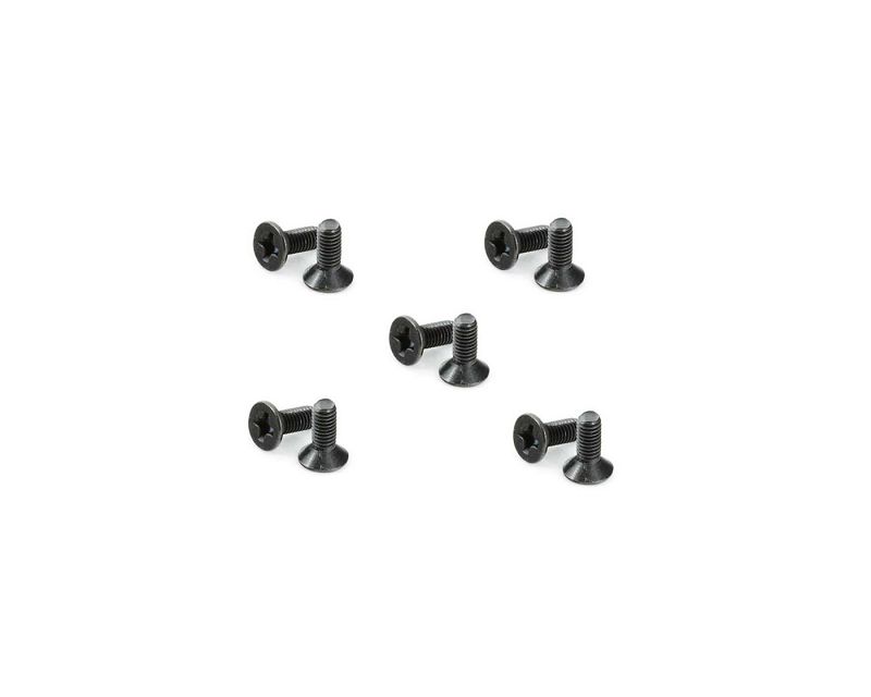 Arrma Flat Head Cross Machine Screw 3x8mm (10), AR726308