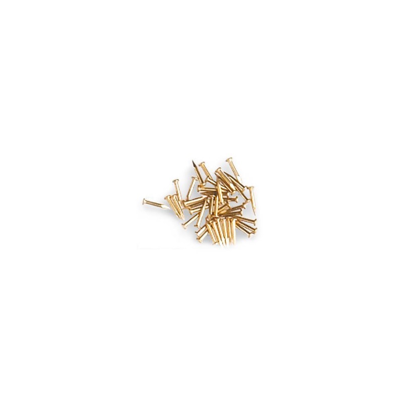 Artesania Brass Plated Nails 5.0mm (300) Wooden Ship Accessory [