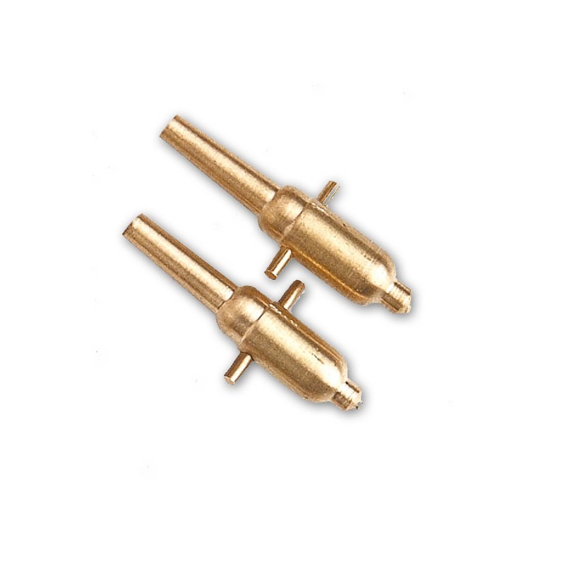 Artesania Cannon Modern 40mm Brass (4) Wooden Ship Accessory [86