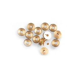 Artesania Cannon Wheels 5.0 x 1.0mm Brass (10) Wooden Ship Acces