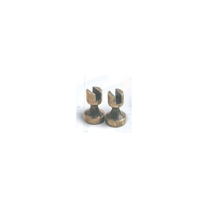 Artesania Pedastal Brass 5.0mm Small (2) Wooden Ship Accessory [