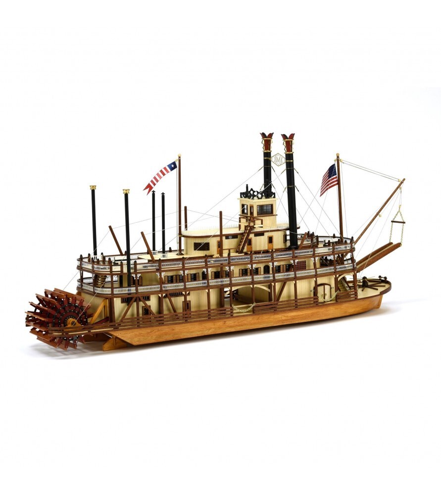 Artesania 1/80 King of the Mississippi 2021 Wooden Ship Model [2