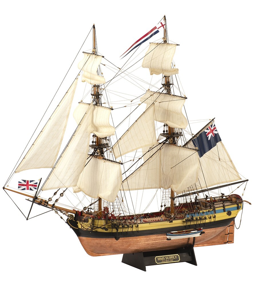 Artesania 1/50 HMS Supply First Fleet Brigantine Wooden Ship Model Kit