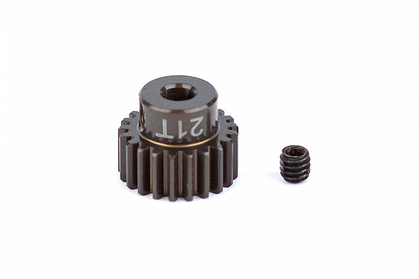 ASS1339 FT Aluminum Pinion Gear, 21T 48P, 1/8 shaft