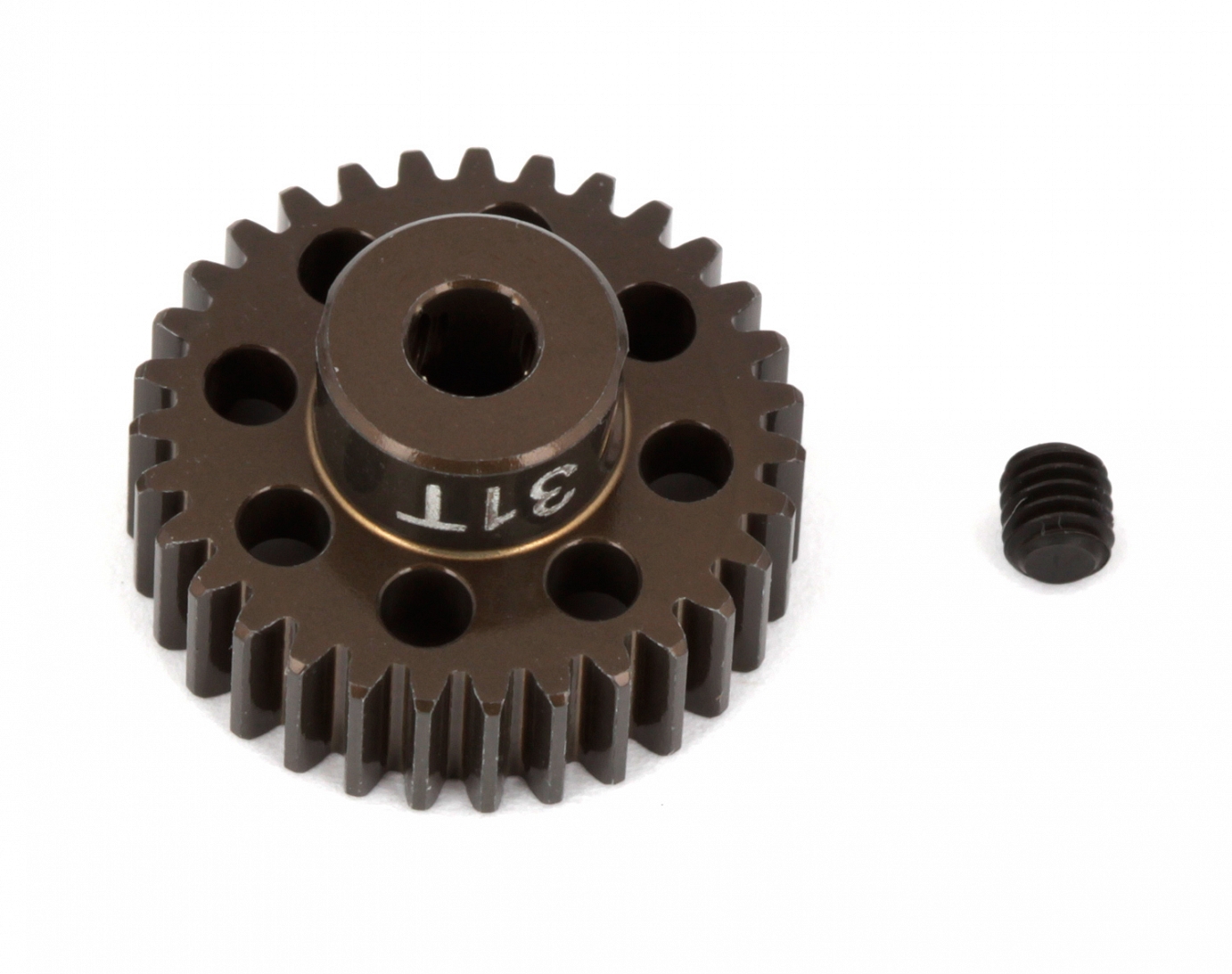 ASS1349 FT Aluminum Pinion Gear, 31T 48P, 1/8 shaft