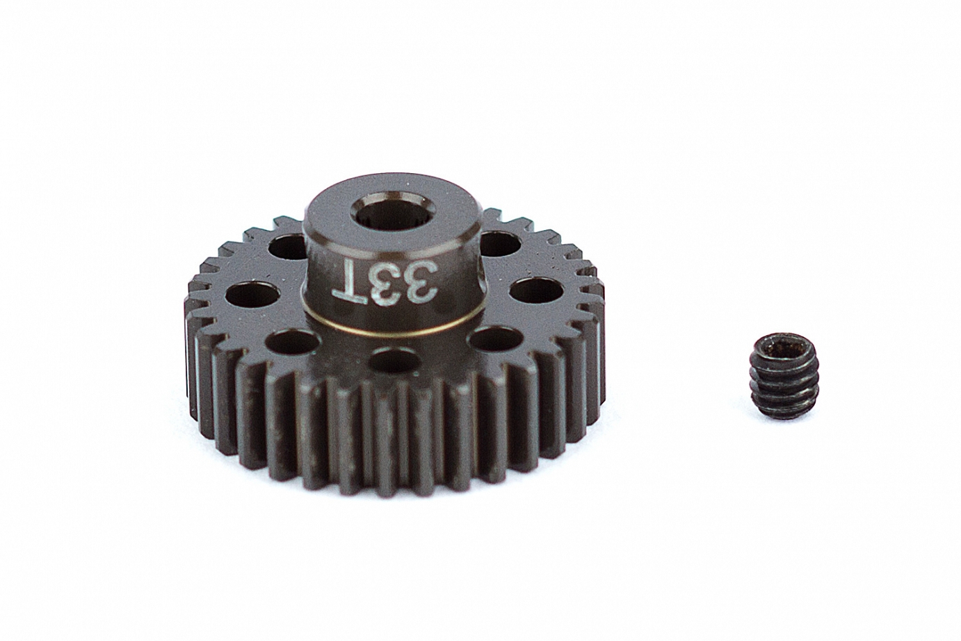 ASS1351 FT Aluminum Pinion Gear, 33T 48P, 1/8 shaft