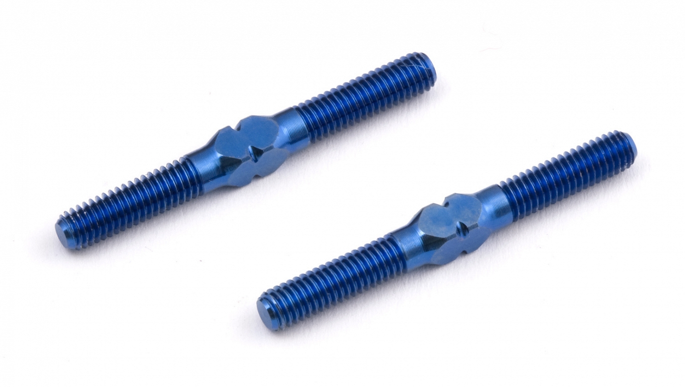 ASS1414 FT BlueBlue Titanium Turnbuckles, M3x29 in