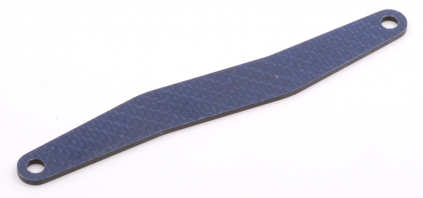 ASS21238 FT Blue Battery Strap, carbon fiber