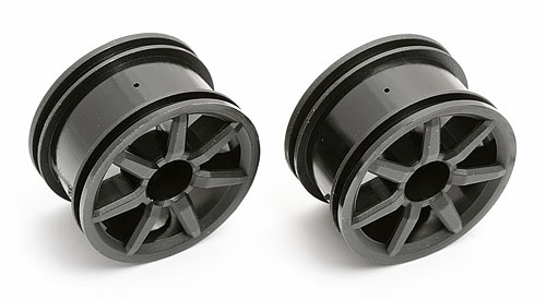 ASS21289 18R Spoked Wheel, black