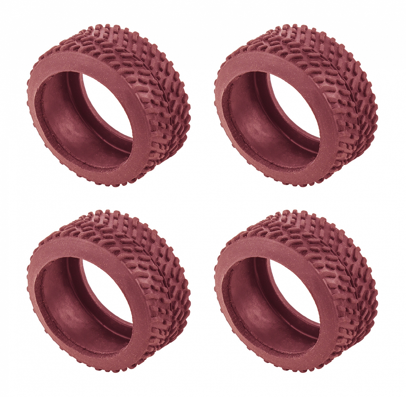 ASS21606 Nanosport Pin Tires, red