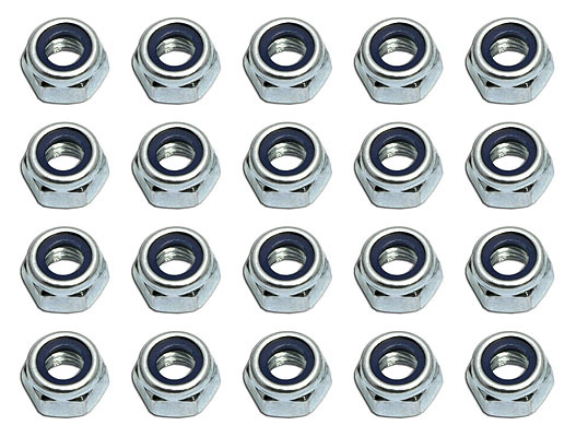 ASS25218 Locknut, M5 flanged