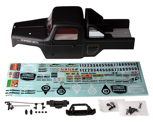 Enduro Ecto Black Body Set, painted