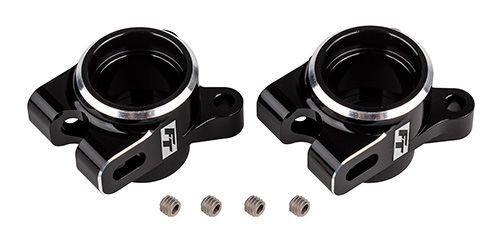 RC10B7 FT Rear Hub Set, black