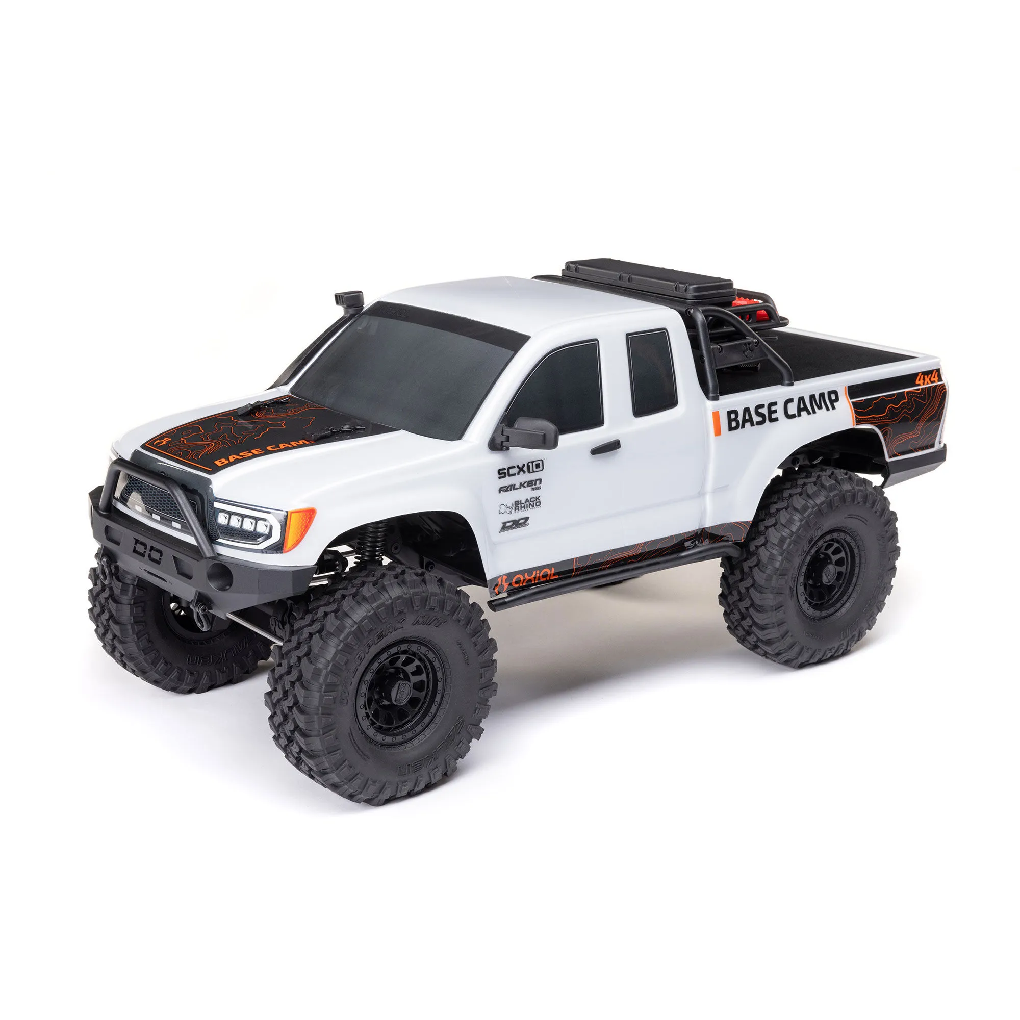 Axial SCX10 III Base Camp V2 1/10 Rock Crawler RTR, White