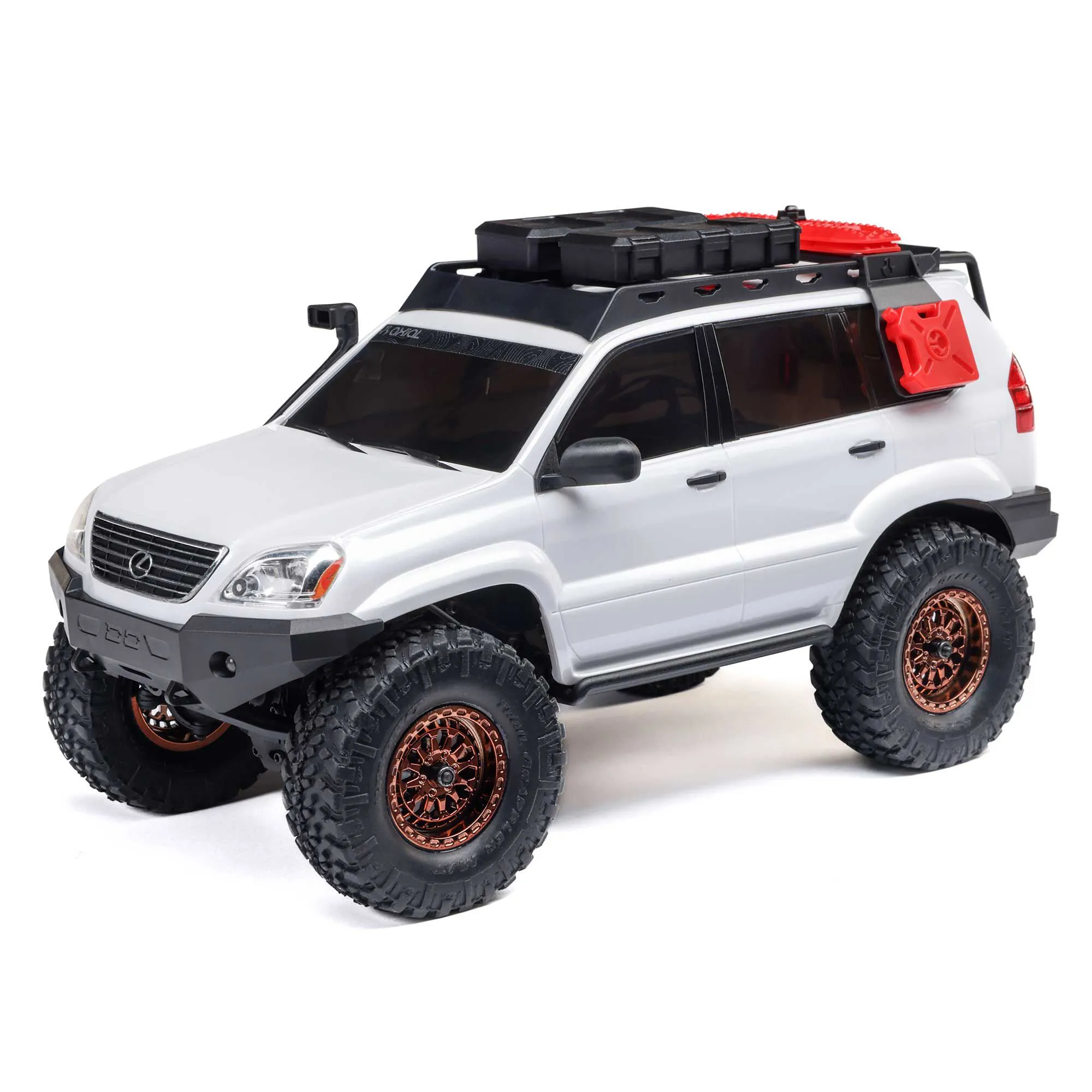 Axial Lexus GX470 SCX24 4WD RTR Crawler, White