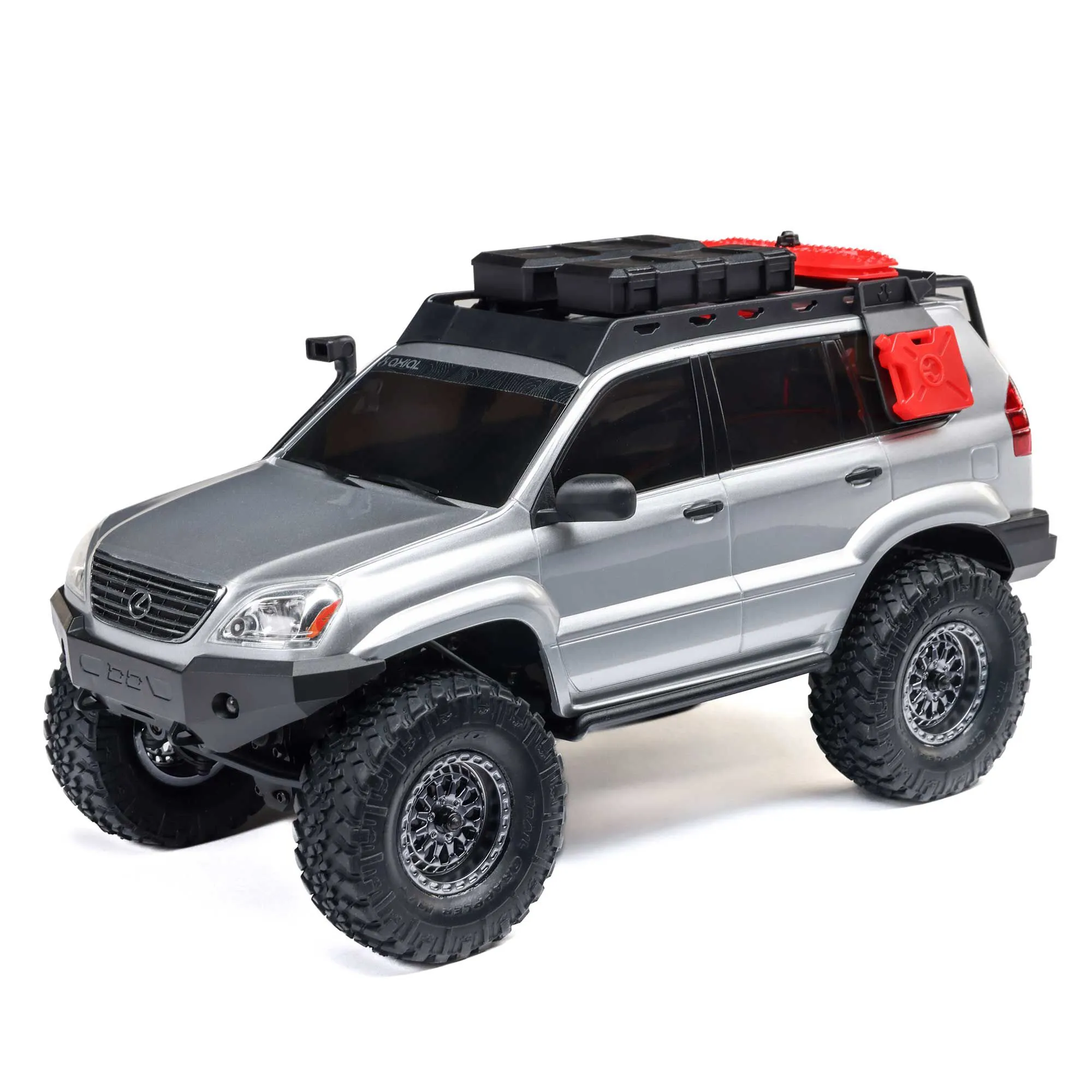 Axial Lexus GX470 SCX24 4WD RTR Crawler, Silver