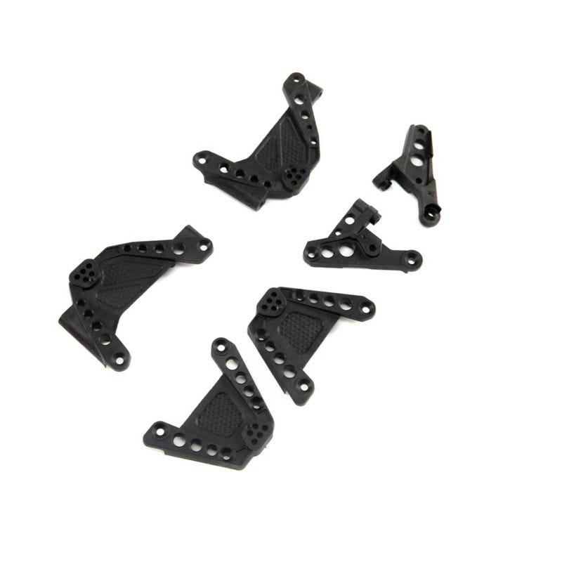 Axial Front and Rear Shock Towers with Panhard Mounts, SCX10 III