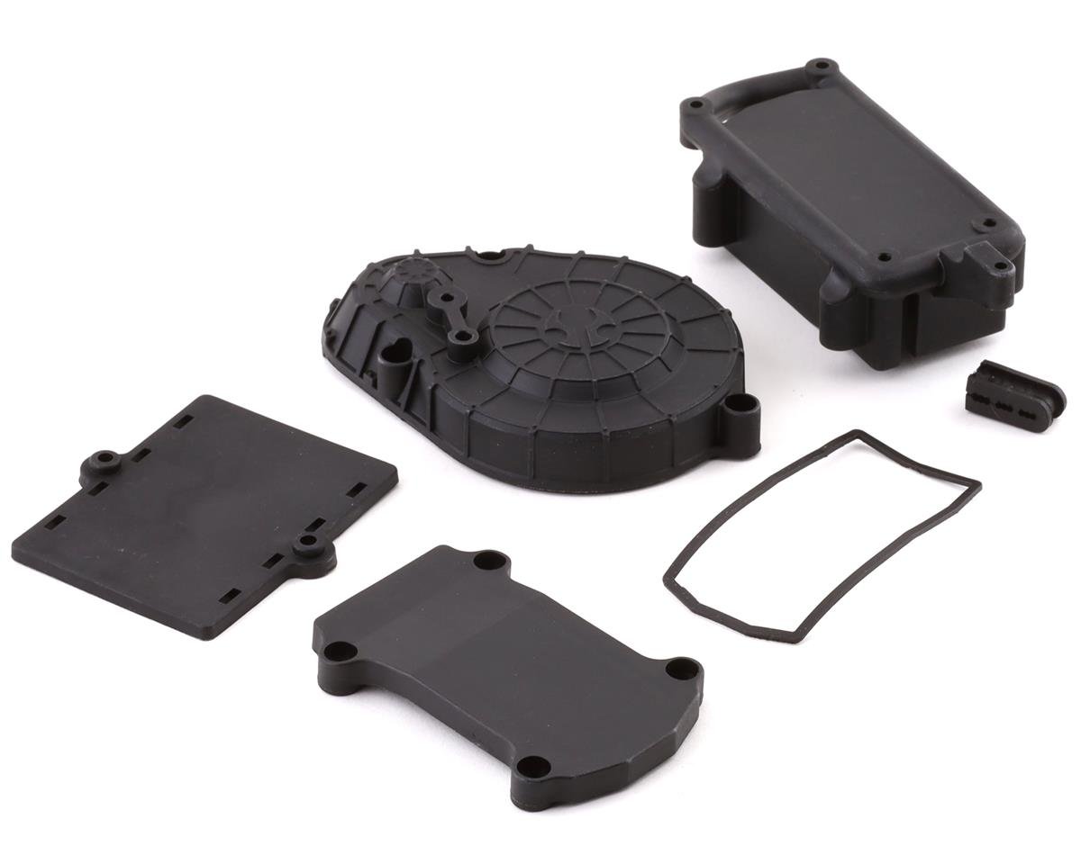 Axial Cage Radio Box, Spur Cover, Black, RBX10