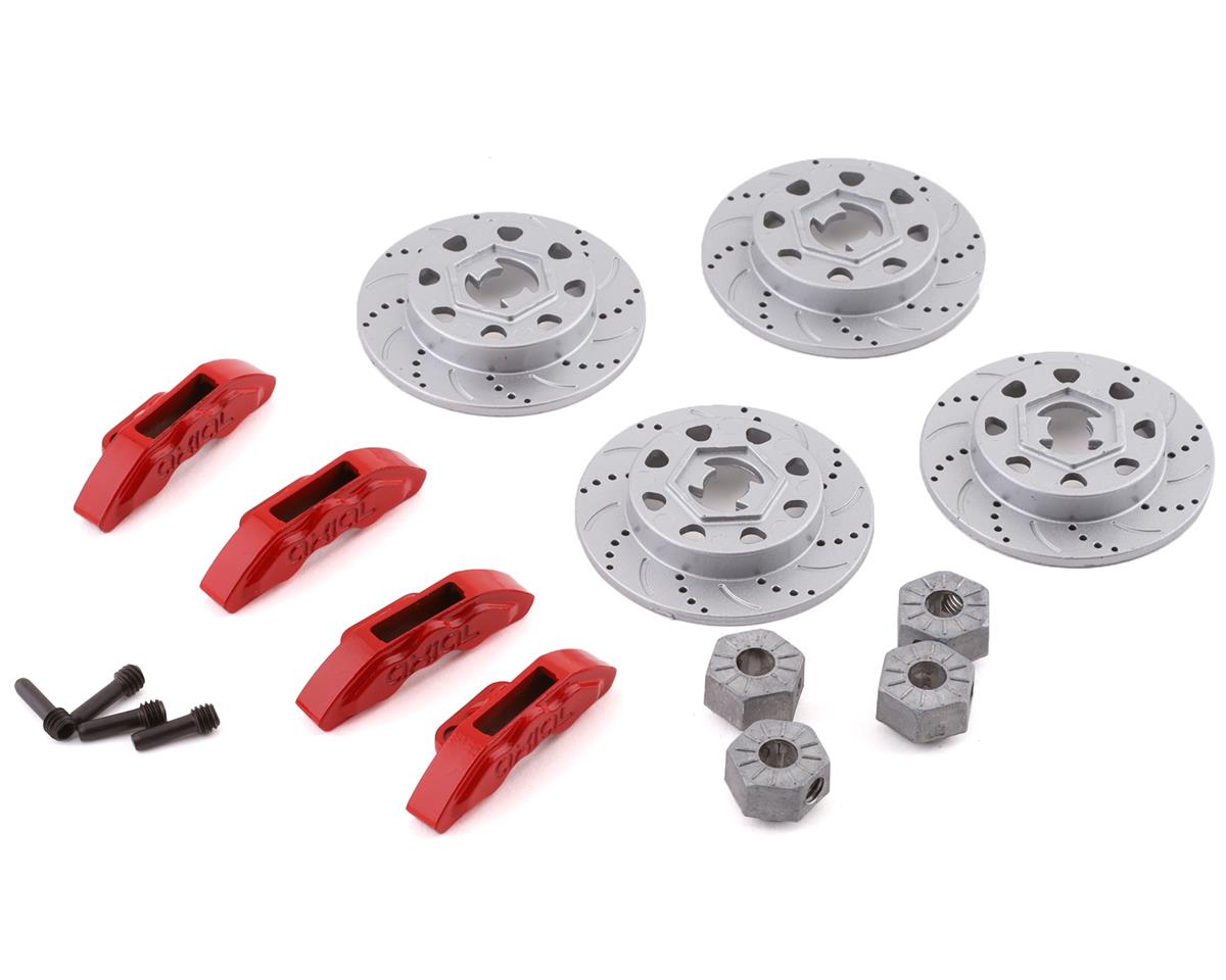 Axial Hex Rotor Caliper and Pin Set, 4pcs, RBX10