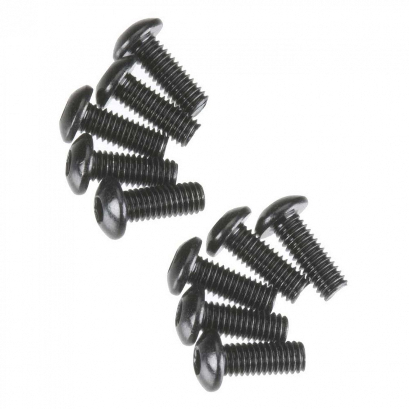 Axial Hex Socket ButtonHead Screw M3x8mm Black Oxide (10), AXA11