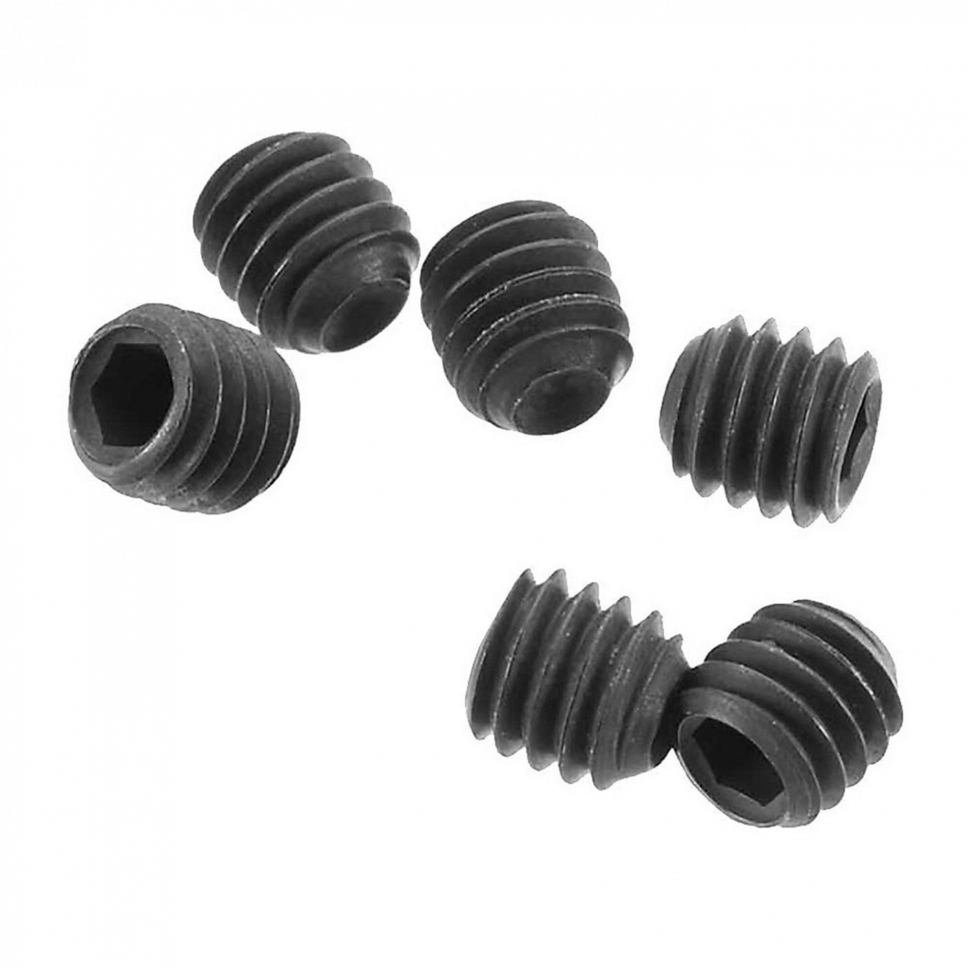 Axial Set Screw M4x4mm Black Oxide (6), AXA291