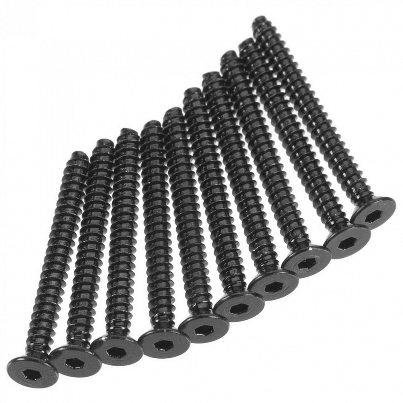 Axial Hex Skt Tapping Flat Head Screw Black M2.6x25mm (10), AXA0