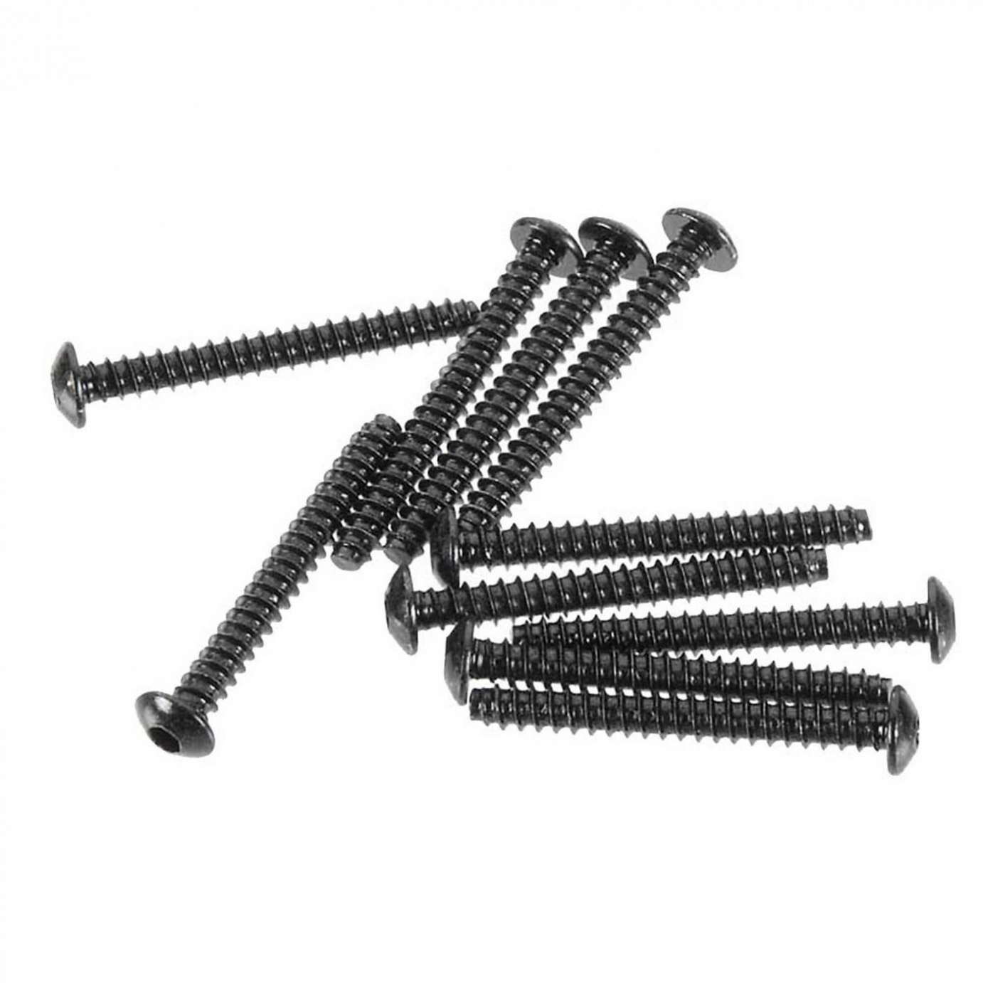 Axial Hex Socket Tapping Button Head Screw Black M3x25mm(10), AX