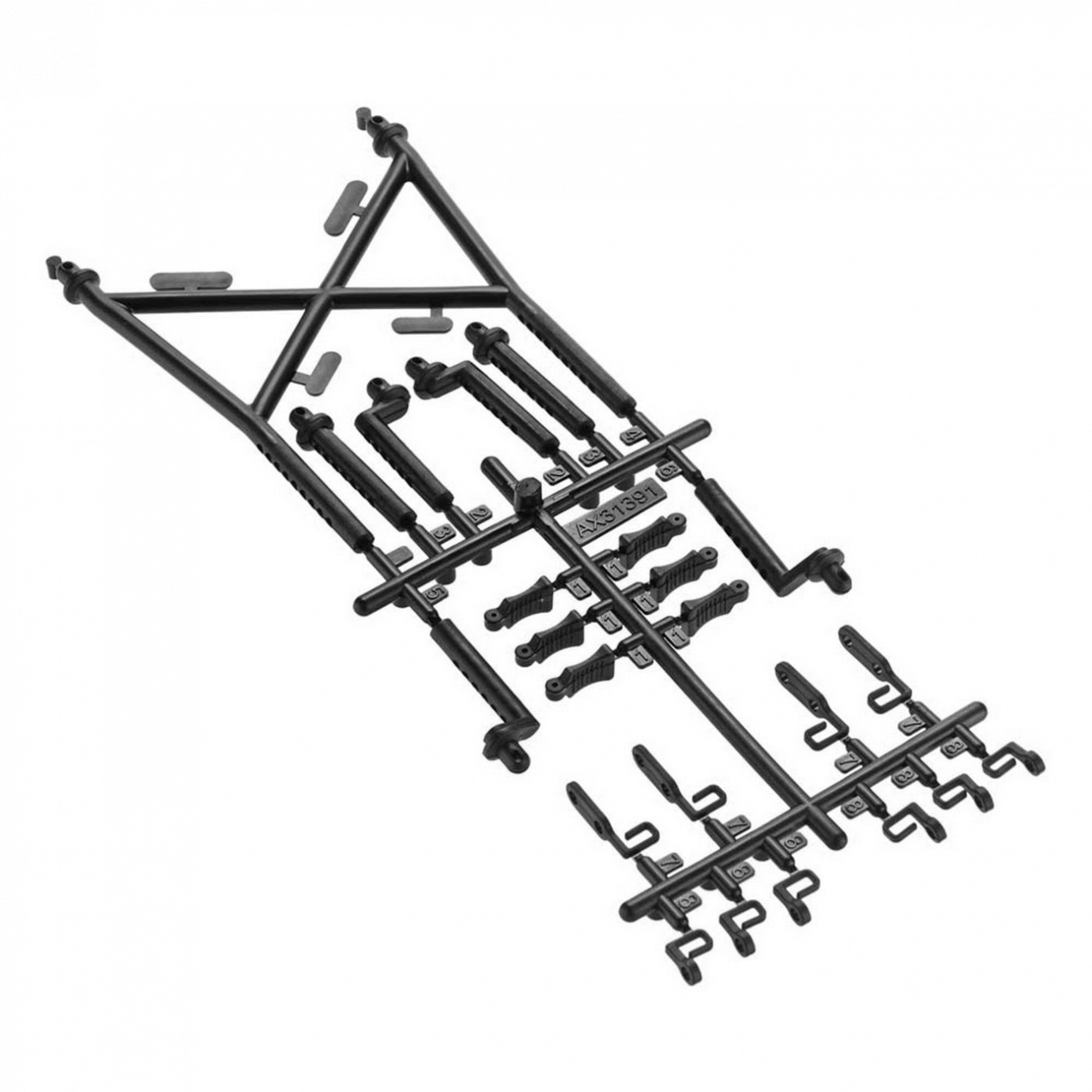 Axial Body Posts SCX10 II, AX31391