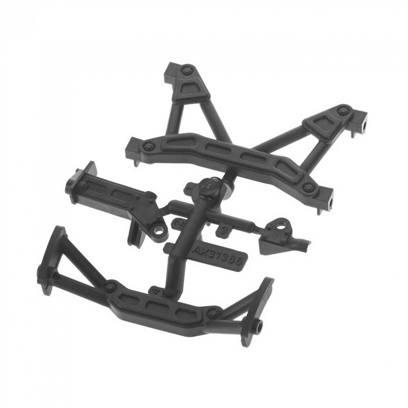 Axial Frame Braces SCX10 II, AX31386