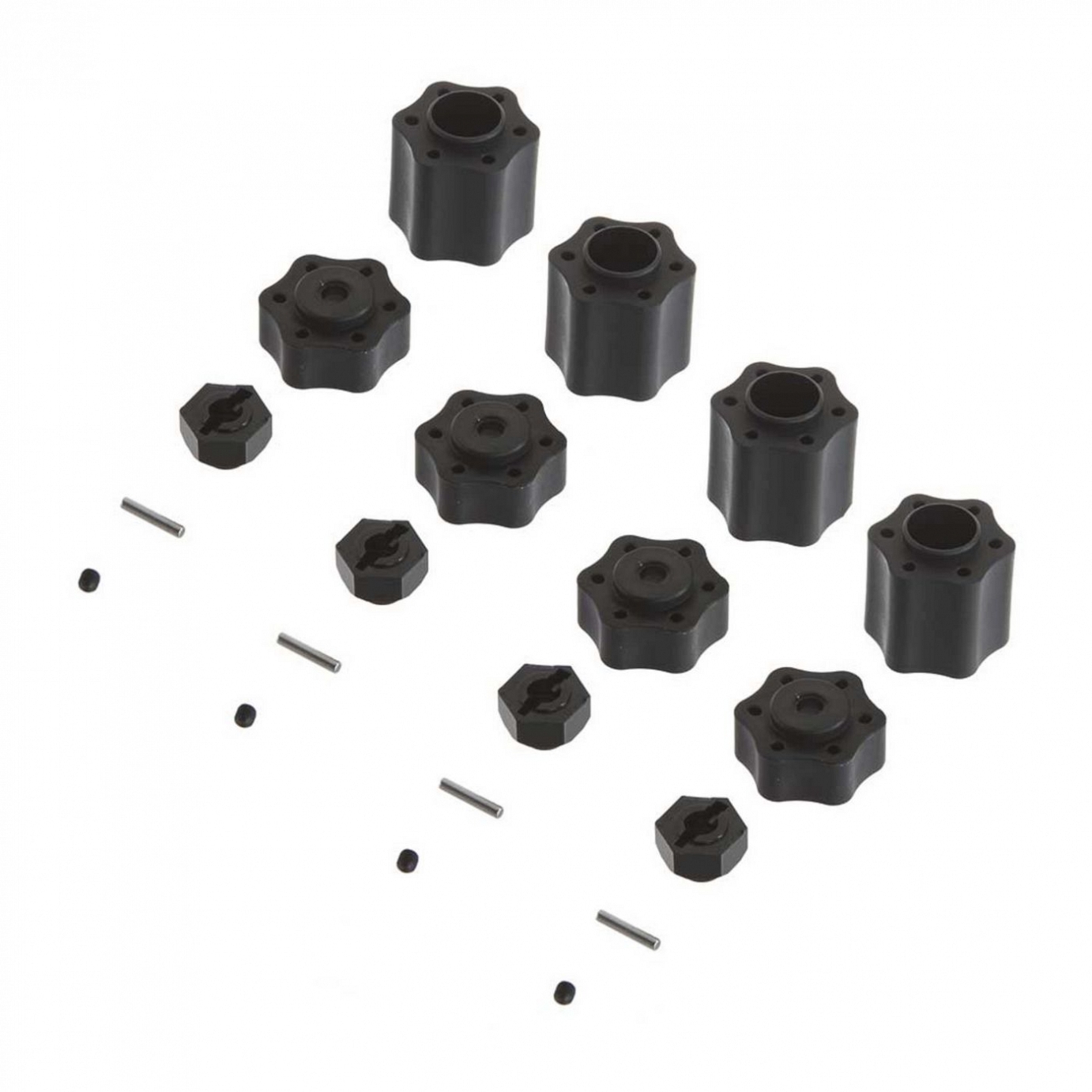 Axial Hex Hub Conv Set (12mm)(4pcs) 9026/, Wraith, AX31074