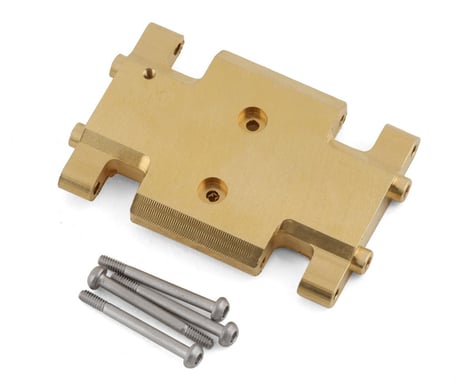 Axial Brass 19.5g Chassis Skid Plate, AX24