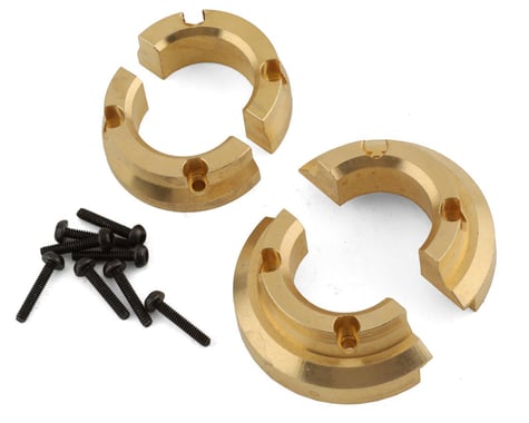 Axial Brass 5.2g/9.2g Knuckle Weights, 4pcs, SCX24, AX24