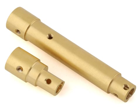 Axial Brass Front Axle Tube Set, Pro Scaler