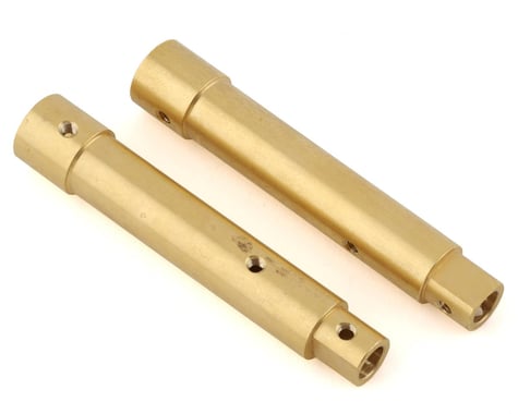 Axial Brass Rear Axle Tube Set, Pro Scaler