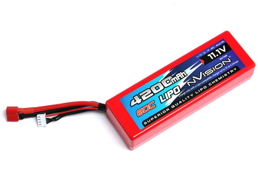 4200mah nVision 60C 11.1V 3S Deans