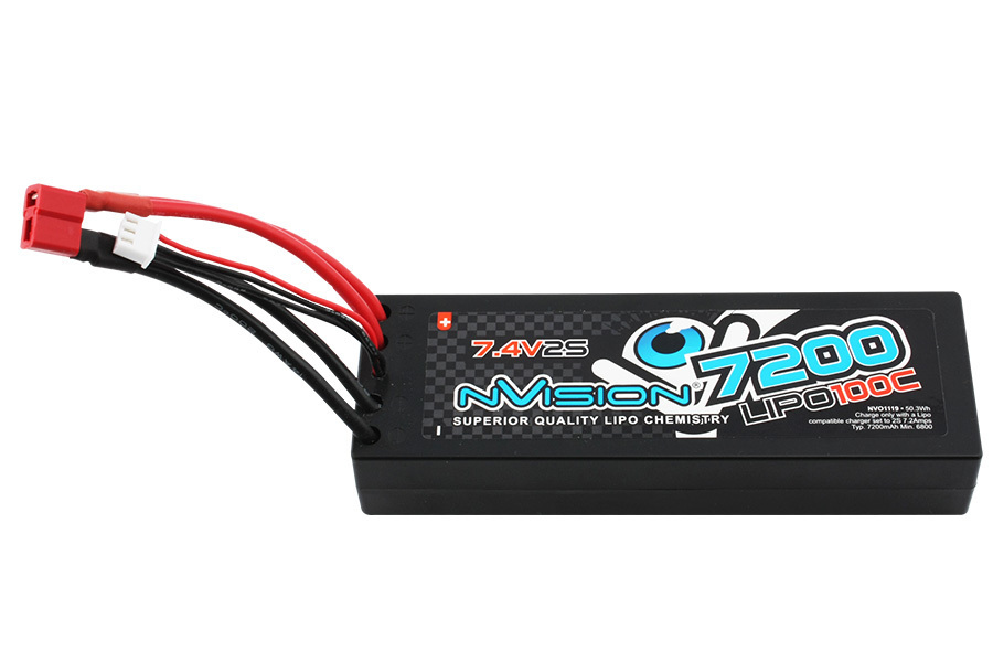 7200mah 100C 7.4V (Deans Plug)