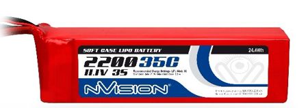 2200mah nVision 3S 11.1V 35C (EC3 plug)